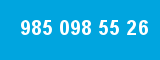 985 098 55 26